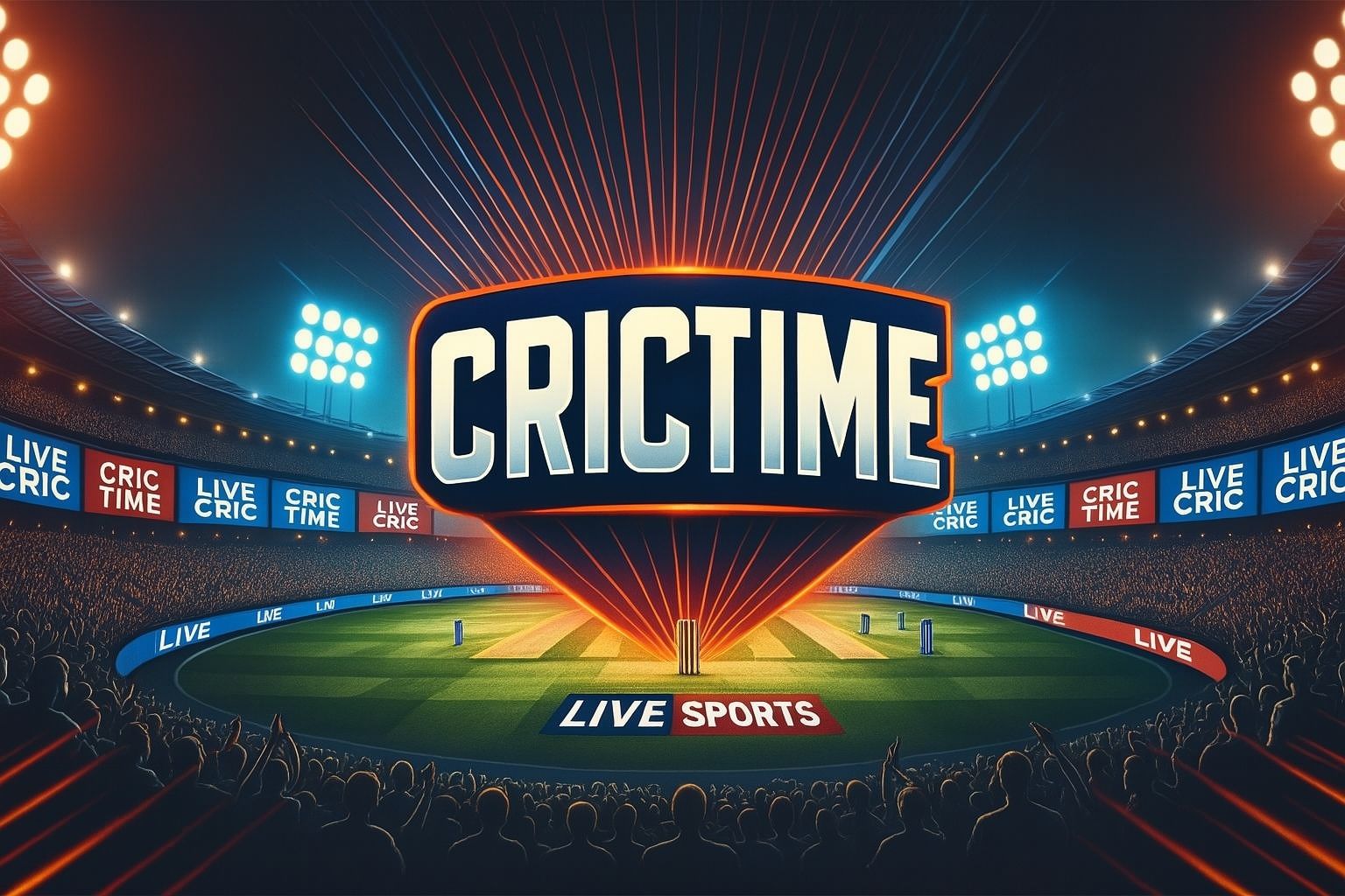 Live cricket banner